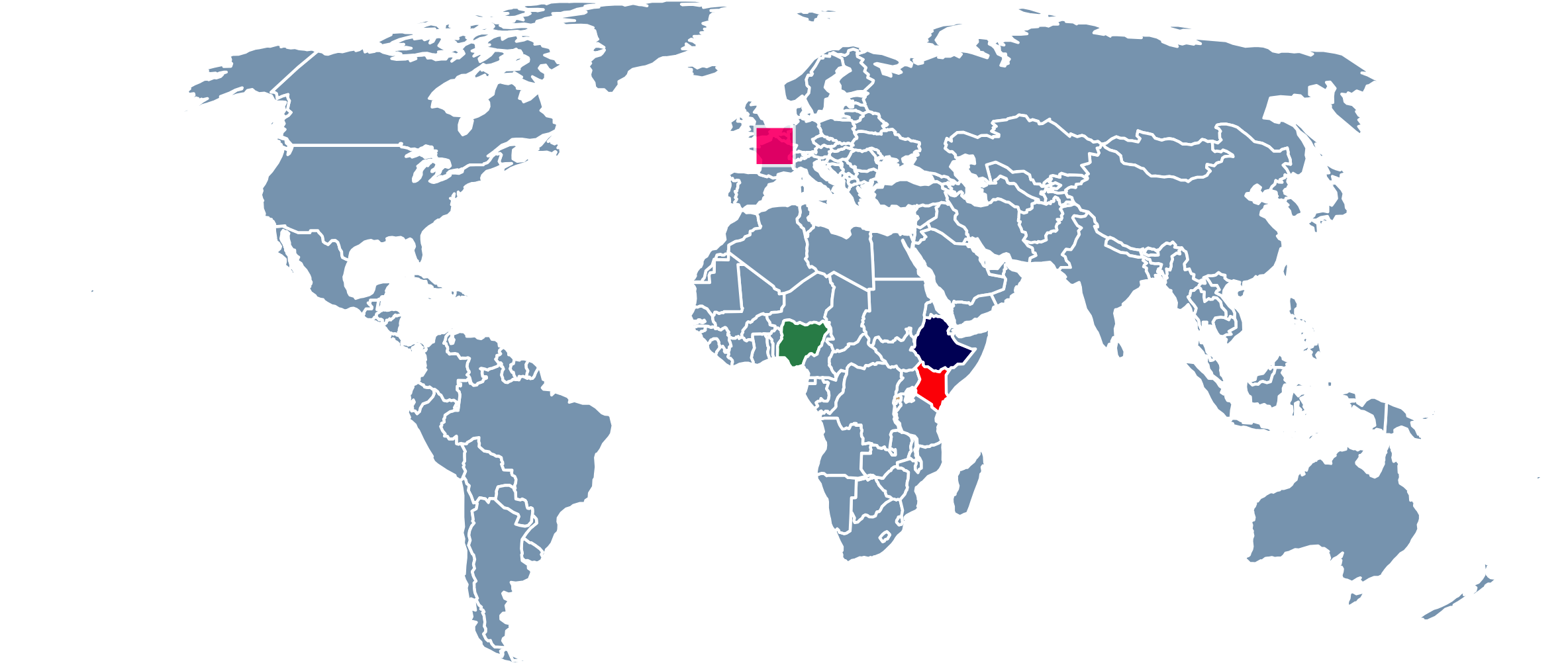TPC Global Reach Map